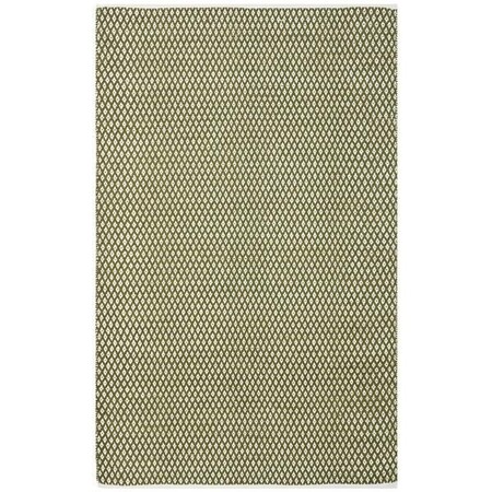 Safavieh 4 x 6 ft. Small Rectangle Boston Hand Woven Bath Mats- Olive BOS685B-4